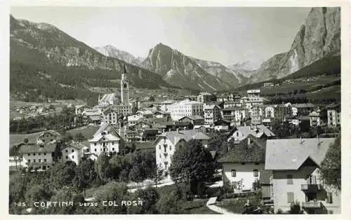 AK / Ansichtskarte  Cortina_d_Ampezzo_Veneto_IT Panorama verso Col Rosa