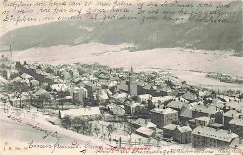AK / Ansichtskarte  St_Imier_BE Vue générale en hiver