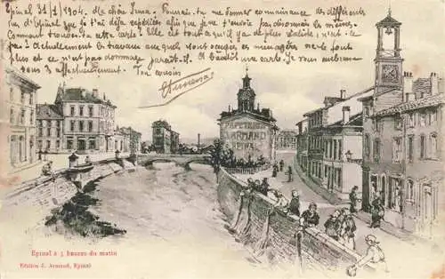 AK / Ansichtskarte  Epinal_88_Vosges à 5 heures du matin Kuenstlerkarte