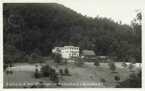 AK / Ansichtskarte  Rickenbach_BL Kurhaus und Bad Waldegg