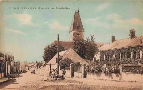 AK / Ansichtskarte  Lanneray_28_Eure-et-Loir Grande Rue