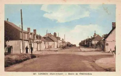 AK / Ansichtskarte  Logron_28_Eure-et-Loir Route de Châteaudun