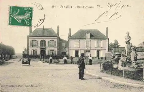 AK / Ansichtskarte  Janville_28_Eure-et-Loir Place d'Orléans