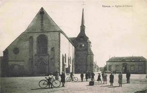 AK / Ansichtskarte  Voves_28_Eure-et-Loir Eglise et Mairie