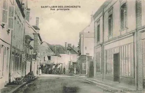 AK / Ansichtskarte  Saint-Lubin-des-Joncherets Rue Principale