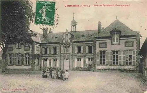 AK / Ansichtskarte  Courtalain_Courtalin_28_Eure-et-Loir Ecole et Pensionnat Montmorency