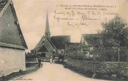 AK / Ansichtskarte  Levasville_St-Sauveur-Marville_28_Eure-et-Loir Eglise