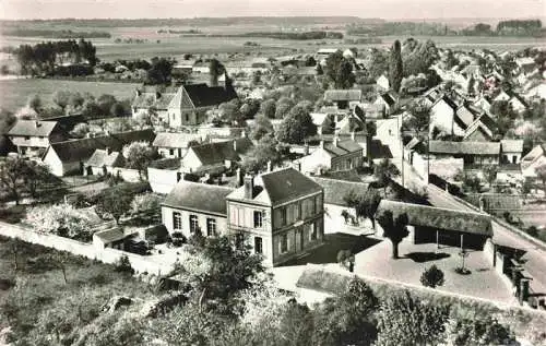 AK / Ansichtskarte  Saussay_d_Eure-et-Loir_28 Ecoles Mairie et vue générale