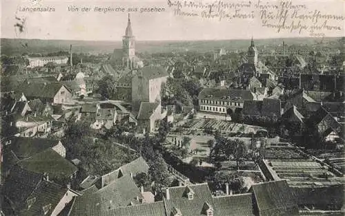 AK / Ansichtskarte 73974654 Langensalza_Bad Panorama Blick von der Bergkirche