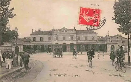 AK / Ansichtskarte  Chartres_28_Eure-et-Loir La gare