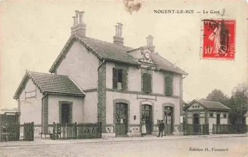 AK / Ansichtskarte  Nogent-le-Roi La gare Bahnhof