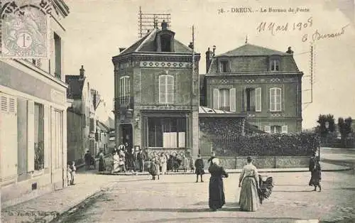 AK / Ansichtskarte  Dreux_28_Eure-et-Loir Bureau de Poste