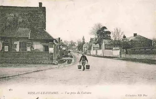 AK / Ansichtskarte  Meslay-le-Vidame_28_Eure-et-Loir Vue prise du Calvaire