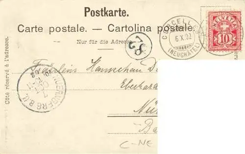 AK / Ansichtskarte  Colombier__NE Vue générale