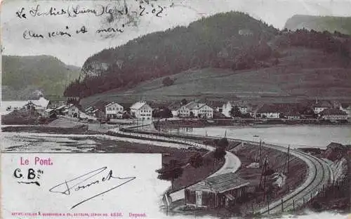 AK / Ansichtskarte  Le_Pont_VD Panorama