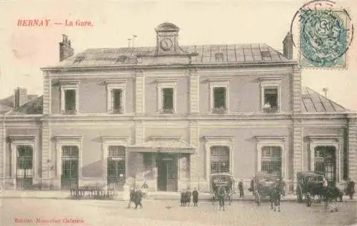 AK / Ansichtskarte  Bernay_27_Eure La gare