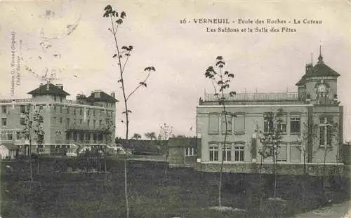 AK / Ansichtskarte  Verneuil-sur-Avre_27_Eure Ecole des Roches Le Coteau Les Sablons et la Salle des Fêtes