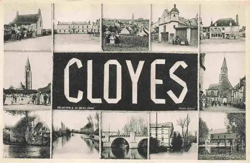 AK / Ansichtskarte  Cloyes-sur-le-Loir_28_Eure-et-Loir Teilansichten