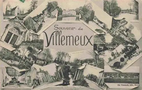 AK / Ansichtskarte  Villemeux-sur-Eure_28_Eure-et-Loir Souvenir de la ville