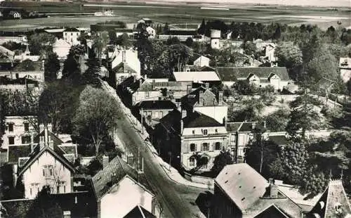 AK / Ansichtskarte  Voves_28_Eure-et-Loir Rue de la Gare vue aérienne