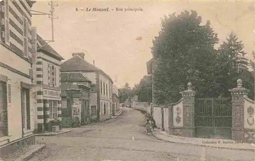 AK / Ansichtskarte  Le_Moussel_Sorel-Moussel_28_Eure-et-Loir Rue Principale