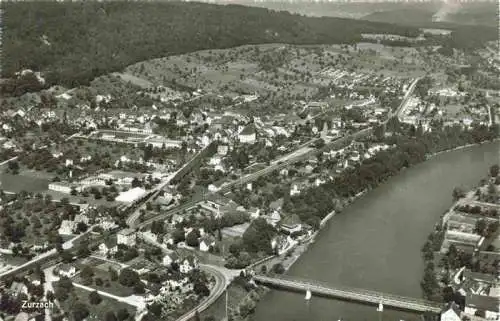 AK / Ansichtskarte  Zurzach_Bad_AG Fliegeraufnahme