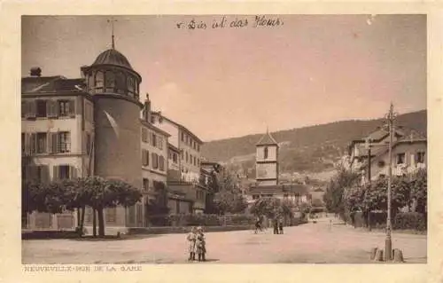 AK / Ansichtskarte  Neuveville_La_Bielersee_Preles_BE Rue de la Gare