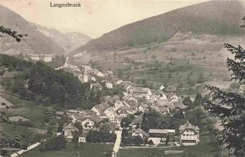 AK / Ansichtskarte  Langenbruck__BL Panorama