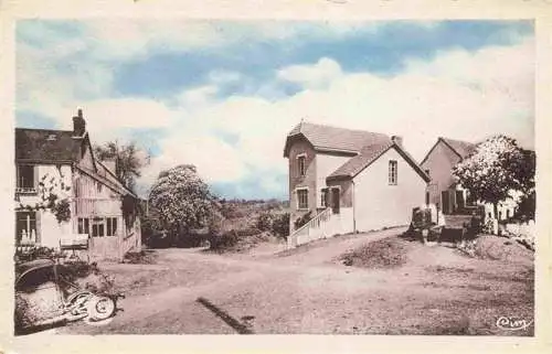 AK / Ansichtskarte  Mortroux_23_Creuse Route du Cimetière et Croix de la Mission