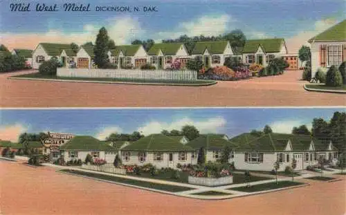 AK / Ansichtskarte  Dickinson_North_Dakota_USA Mid West Motel