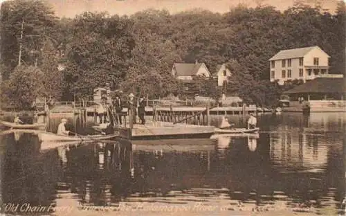 AK / Ansichtskarte  Saugatuck_Michigan_USA Old Chain Ferry