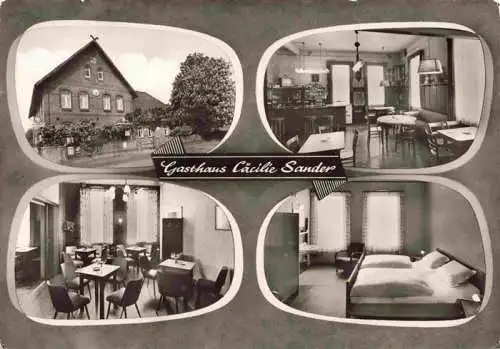 AK / Ansichtskarte  Kaltenweide_Langenhagen Gasthaus Caecilie Sander Gastraeume Zimmer