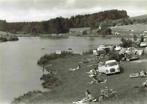 AK / Ansichtskarte  Kaisersbach__Welzheim Badesee Camping