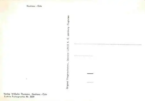 AK / Ansichtskarte  Neuhaus_Oste Fliegeraufnahme