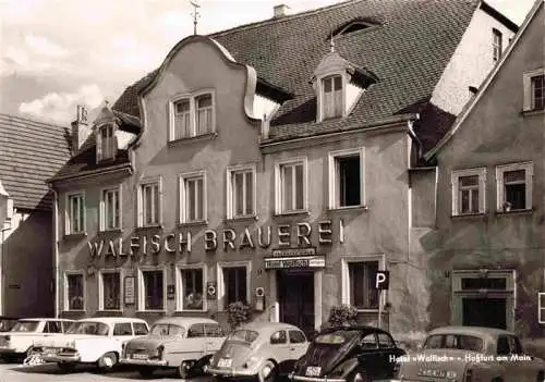 AK / Ansichtskarte  Hassfurt_Main_Bayern Hotel Walfisch Brauerei