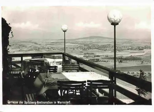 AK / Ansichtskarte  Rumburg_Rumburk_CZ Terrasse der Spitzberg Restauration