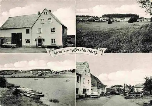 AK / Ansichtskarte 73974941 Heisterberg_Dillkreis Ferienlager Gasthaus Panorama Strand Ortspartie