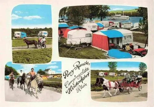 AK / Ansichtskarte  Heidesheim Pony Ranch Campingplatz Heidenfahrt Ponykutsche