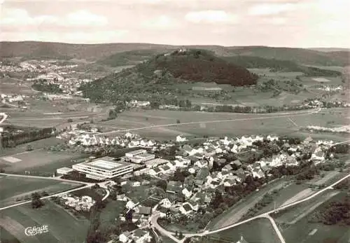 AK / Ansichtskarte  Breuberg_Odenwald Fliegeraufnahme mit Rai und Breitenbach