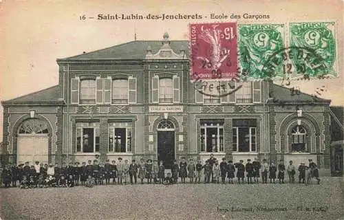 AK / Ansichtskarte  Saint-Lubin-des-Joncherets Ecole des Garcons