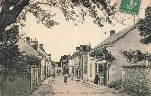 AK / Ansichtskarte  Genille_37_Indre-et-Loire Entrée du bourg