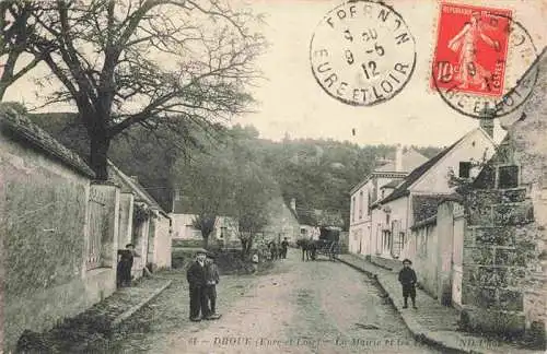 AK / Ansichtskarte  Droue-sur-Drouette_28_Eure-et-Loir La Mairie et les écoles