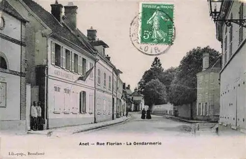 AK / Ansichtskarte  Anet_28_Eure-et-Loir Rue Florian La Gendarmerie