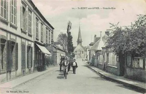 AK / Ansichtskarte  Saint-Remy-sur-Avre_28 Grande Rue