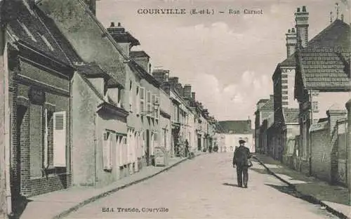 AK / Ansichtskarte  Courville_-sur-Eure_28_Eure-et-Loir Rue Carnot