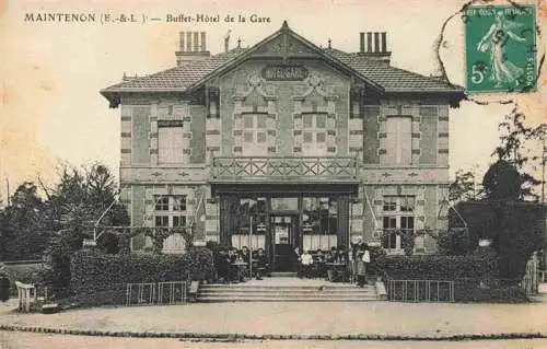 AK / Ansichtskarte  MAINTENON_28_Eure-et-Loir Buffet-Hôtel de la Gare
