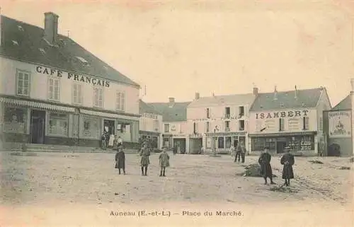 AK / Ansichtskarte  Auneau_28_Eure-et-Loir Place du Marché