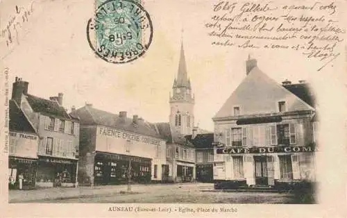 AK / Ansichtskarte  Auneau_28_Eure-et-Loir Eglise Place du Marché