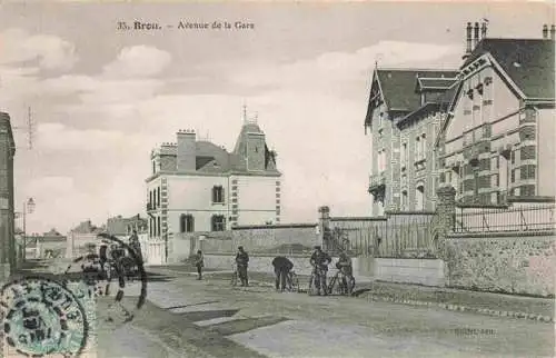 AK / Ansichtskarte  Brou_28_Eure-et-Loir Avenue de la Gare