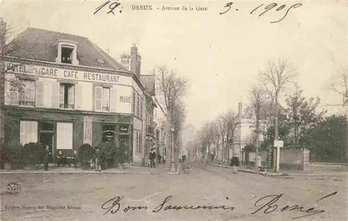 AK / Ansichtskarte  Dreux_28_Eure-et-Loir Avenue de la Gare
